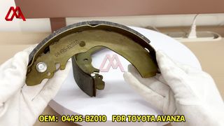 04495-BZ010 04495BZ010 Тормозные колодки для Toyota