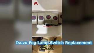 8970763513 8-97076351-3 Выключатель противотуманных фар подходит для ISUZU NHR NKR NPR