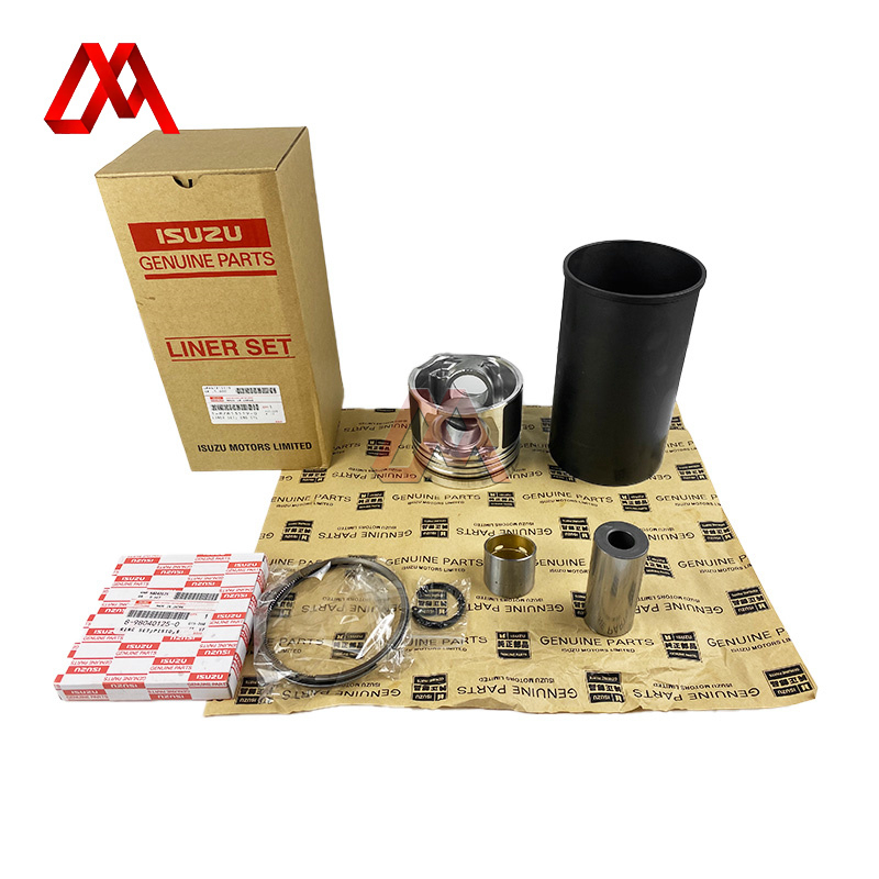 Truck Spare Parts 1-87813119-0 1-87814726-0 Engine Cylinder Liner Set 1878131190 1878147260 For ISUZU 700P 4HK1