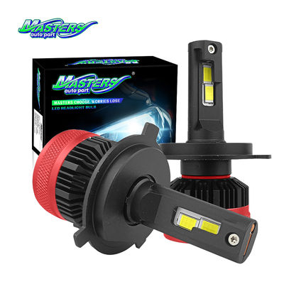 Мастерс Z4 90W 7000lm 6063 Алюминий 3570 CSP Чипы 9005/9006/9012/H1/H3/H4/H7/H11 Светодиодные фары